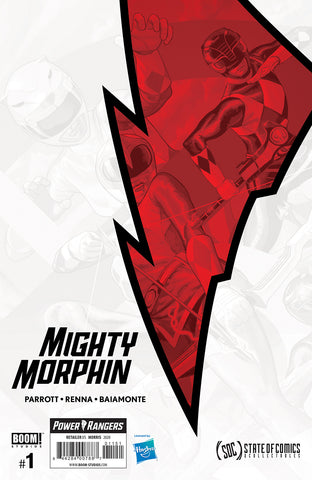 Mighty Morphin #1 Steve Morris Exclusive Connecting Cover - State of Comics