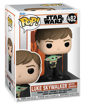 Star Wars The Mandalorian Luke with Child Pop! Vinyl Figure - State of Comics