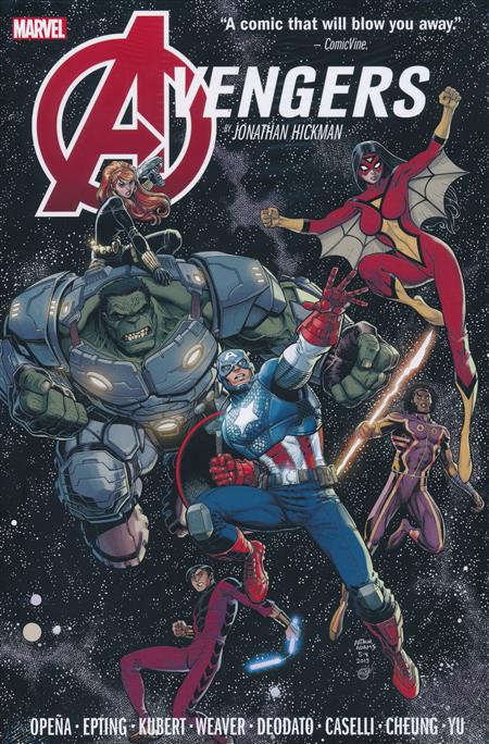 Avengers By Jonathan Hickman Omnibus Hc Vol 01 Dm Var - State of Comics