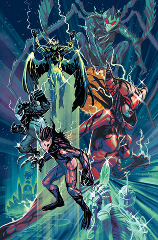 Mighty Morphin Power Rangers #53 Steve Morris Exclusive Virgin LMTD 500 - State of Comics