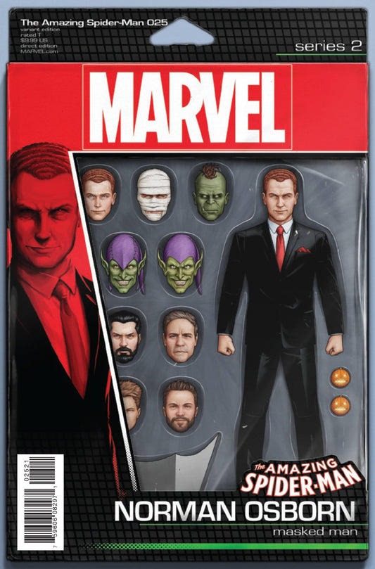 Amazing Spider-Man #25 Christopher Action Figure Var - State of Comics