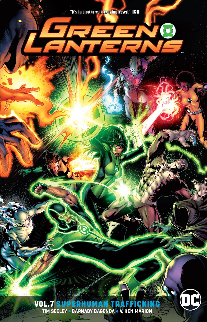 Green Lanterns Rebirth Vol 07 Superhuman Trafficking TP - State of Comics