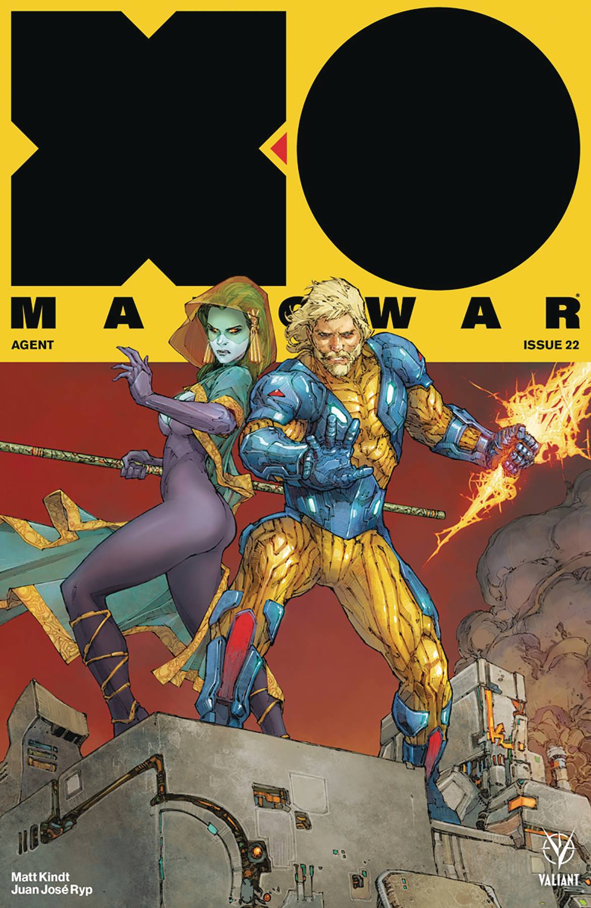 X-O Manowar #22 Cvr A - State of Comics