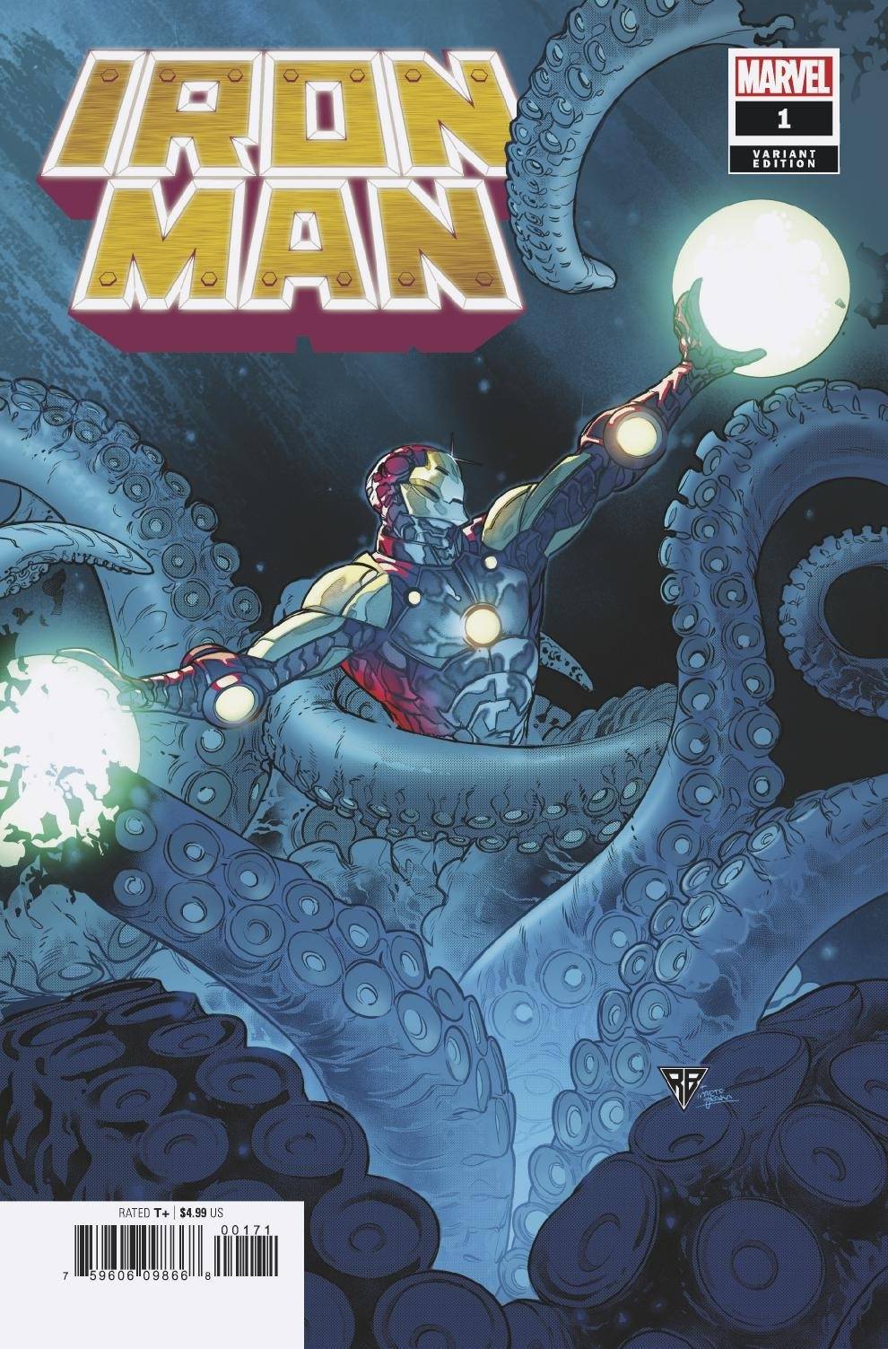 Iron Man #1 Silva Launch Var - State of Comics