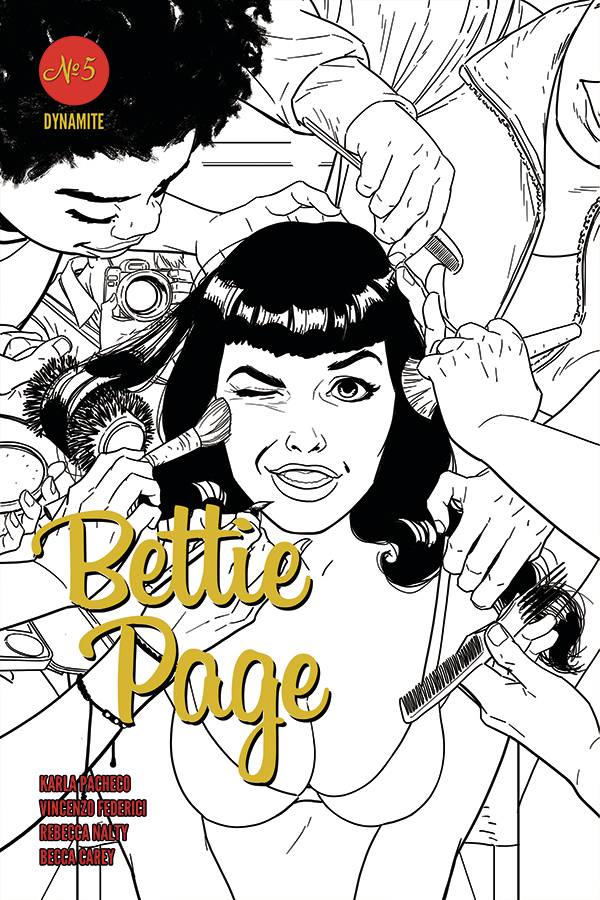 Bettie Page #5 10 Copy Kano B&W Incv - State of Comics