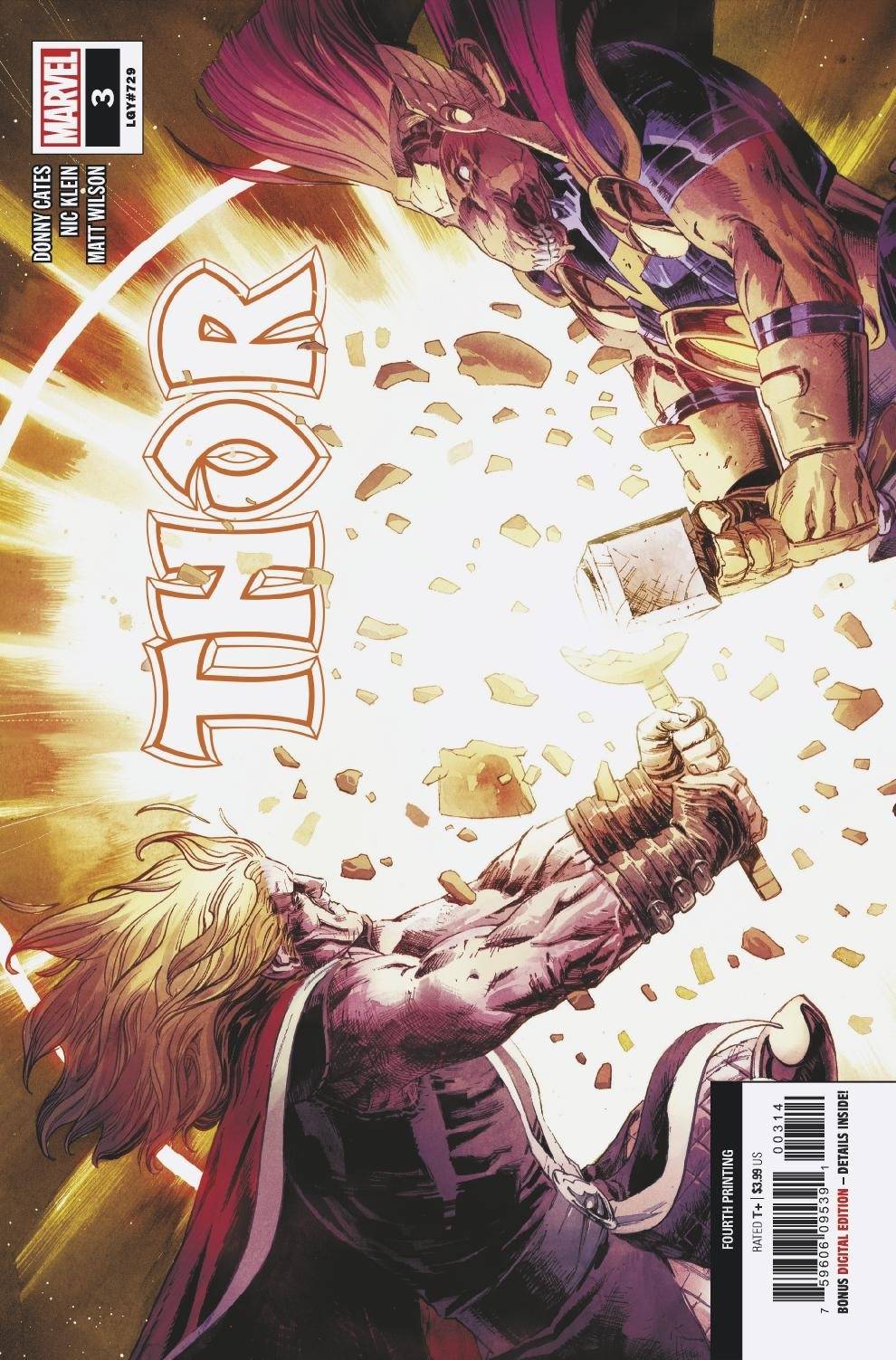 Thor #3 4th Ptg Var - State of Comics