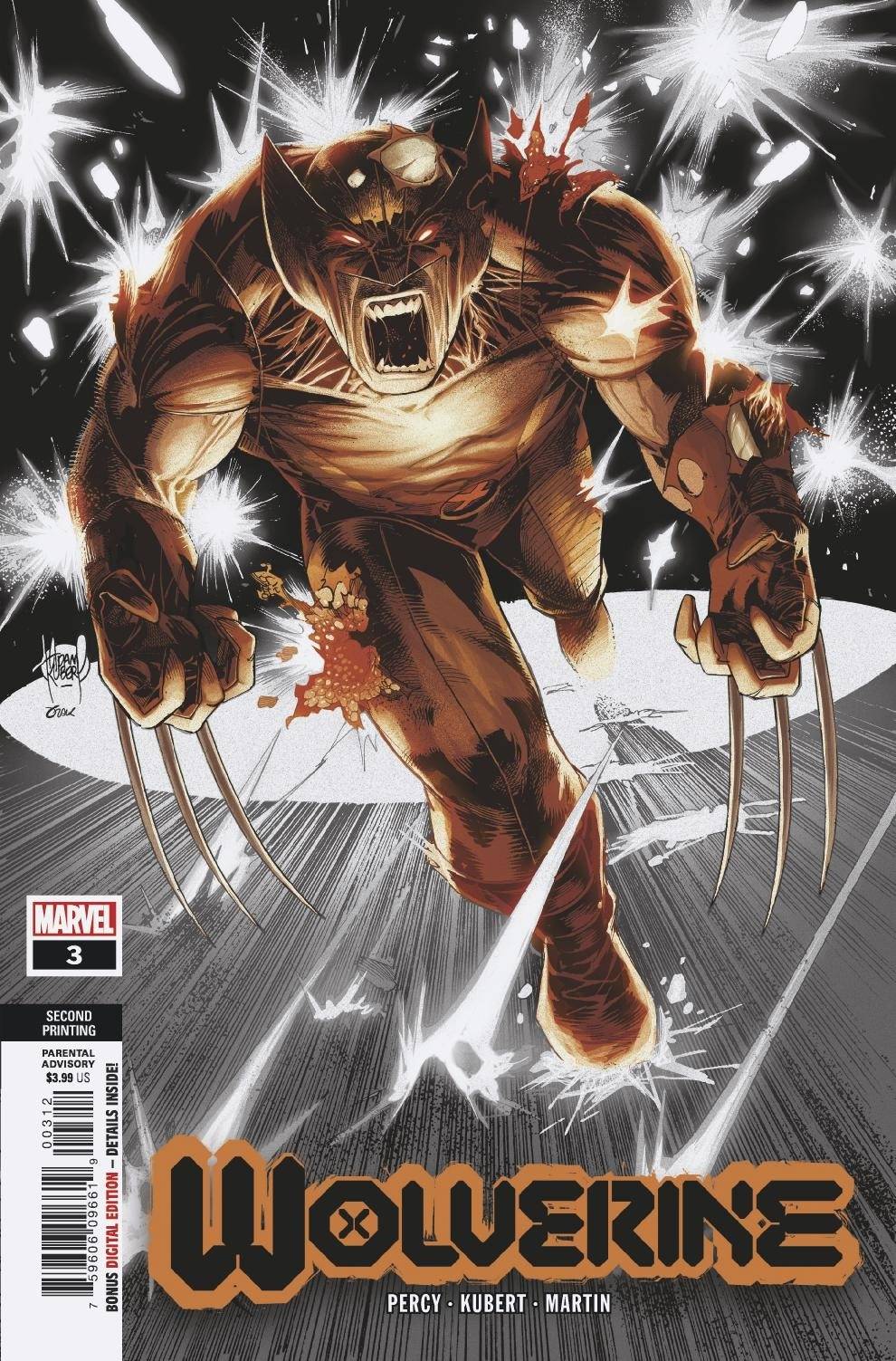 Wolverine #3 2nd Printing - State of Comics