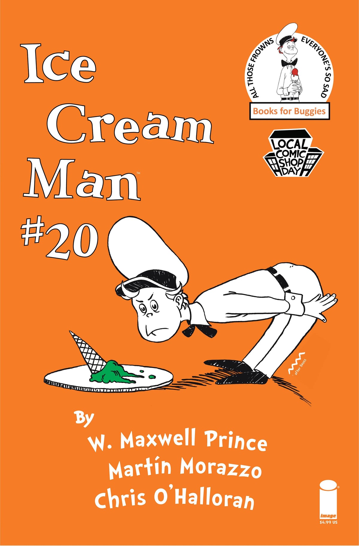 LCSD Ice Cream Man #20 (ONE PER CUSTOMER) - State of Comics