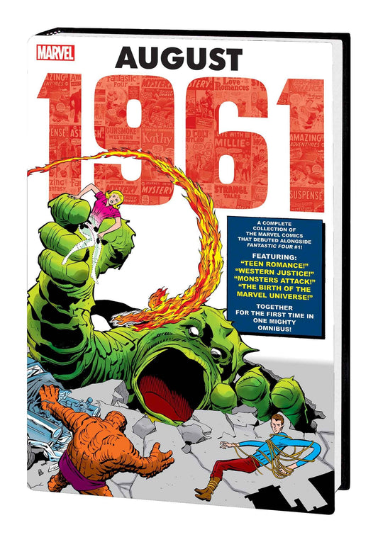 Marvel August 1961 Omnibus Hc Kirby Dm Var - State of Comics