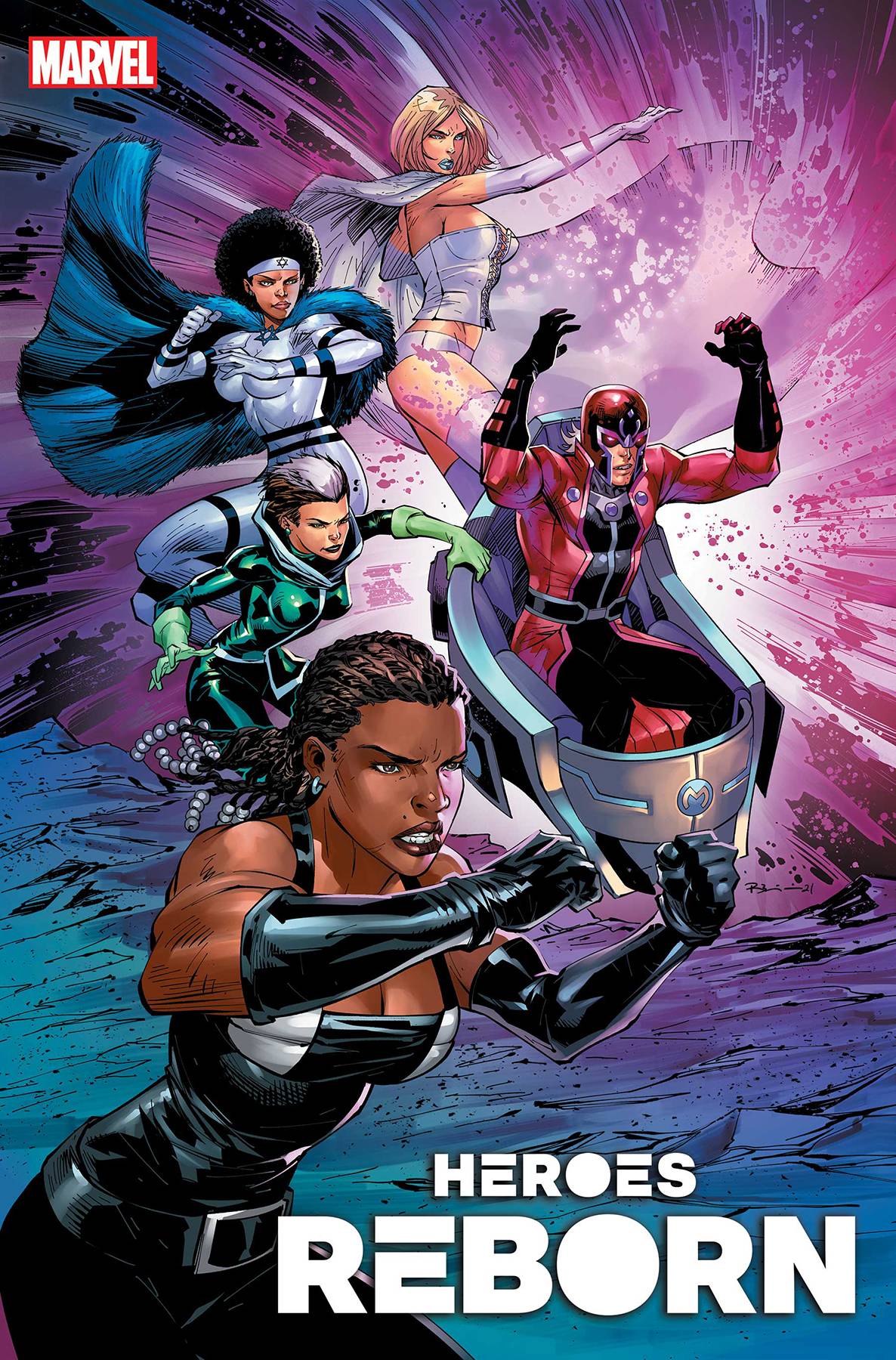 Heroes Reborn Magneto And Mutant Force #1 Benjamin Var (May 19 2021) - State of Comics