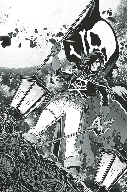 Space Pirate Capt Harlock #1 10 Copy Paquette B&W Virgin Inc (06/09/2021) - State of Comics