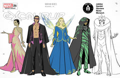 Excalibur #21 To Character Design Var Gala (06/09/2021) - State of Comics