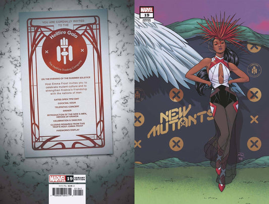 New Mutants #19 Dauterman Connecting Var Gala - State of Comics