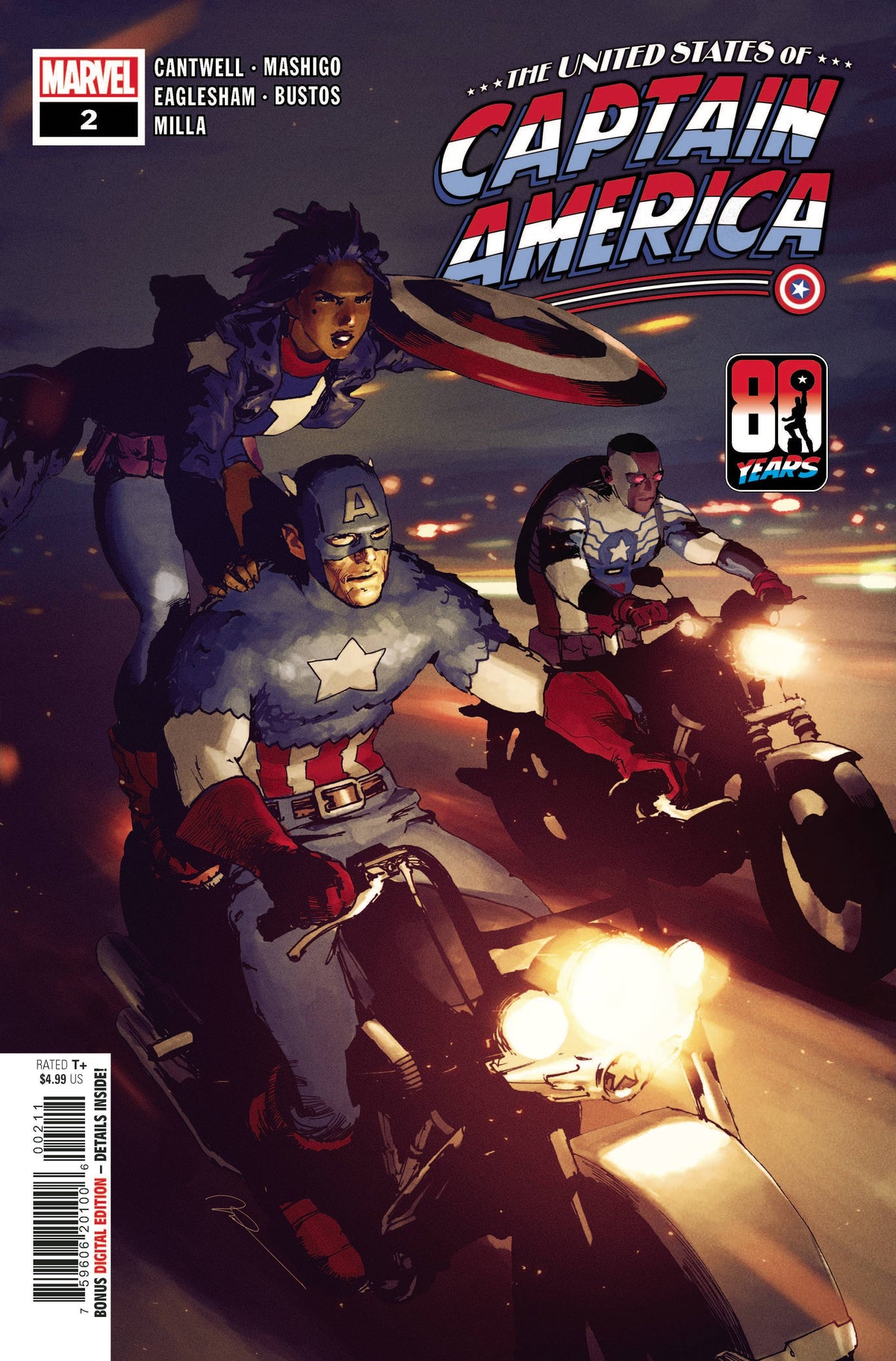 United States Captain America #2 (Of 5) - State of Comics