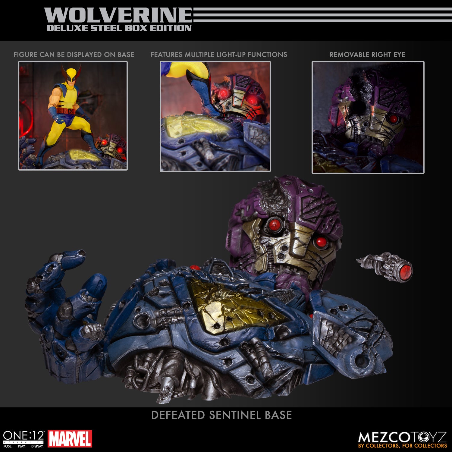 One-12 Collective Wolverine Deluxe Steel Box - State of Comics