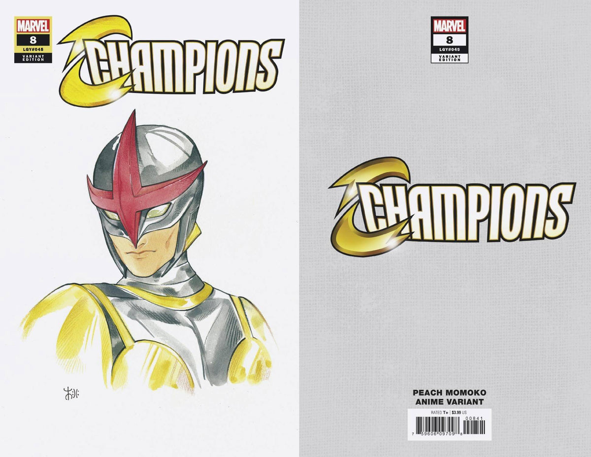 Champions #8 Momoko Marvel Anime Var (07/14/2021) - State of Comics