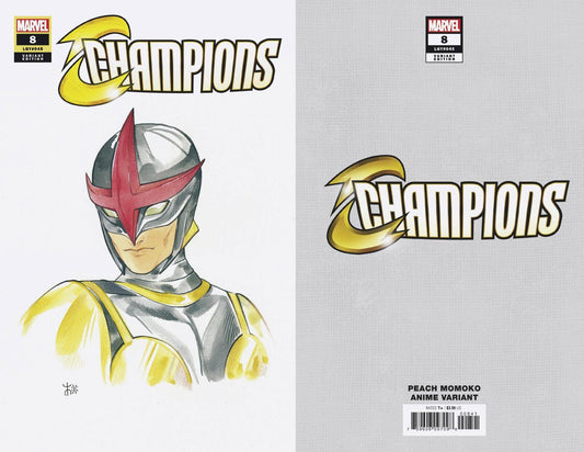 Champions #8 Momoko Marvel Anime Var (07/14/2021) - State of Comics