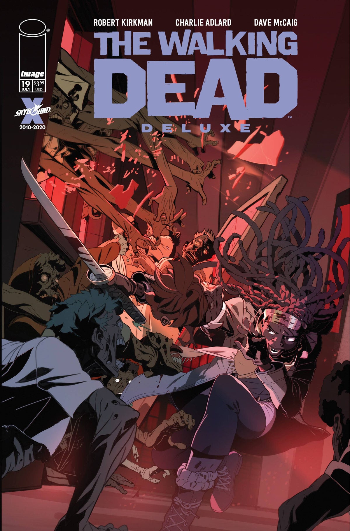 Walking Dead Dlx #19 Cvr H Conley - State of Comics