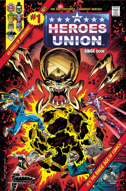 Heroes Union #1 The Cosmic Crusade (08/04/2021) - The One Stop Shop Comics & Games