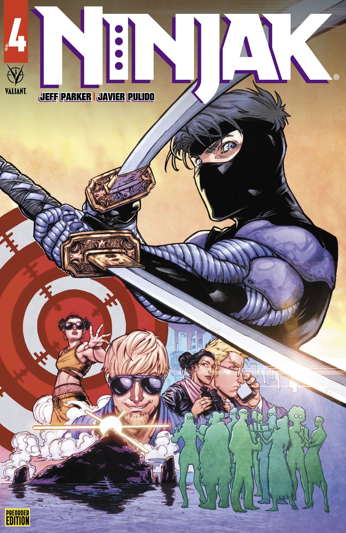 Ninjak #4 Cvr C Preorder Andreo (10/13/2021) - State of Comics