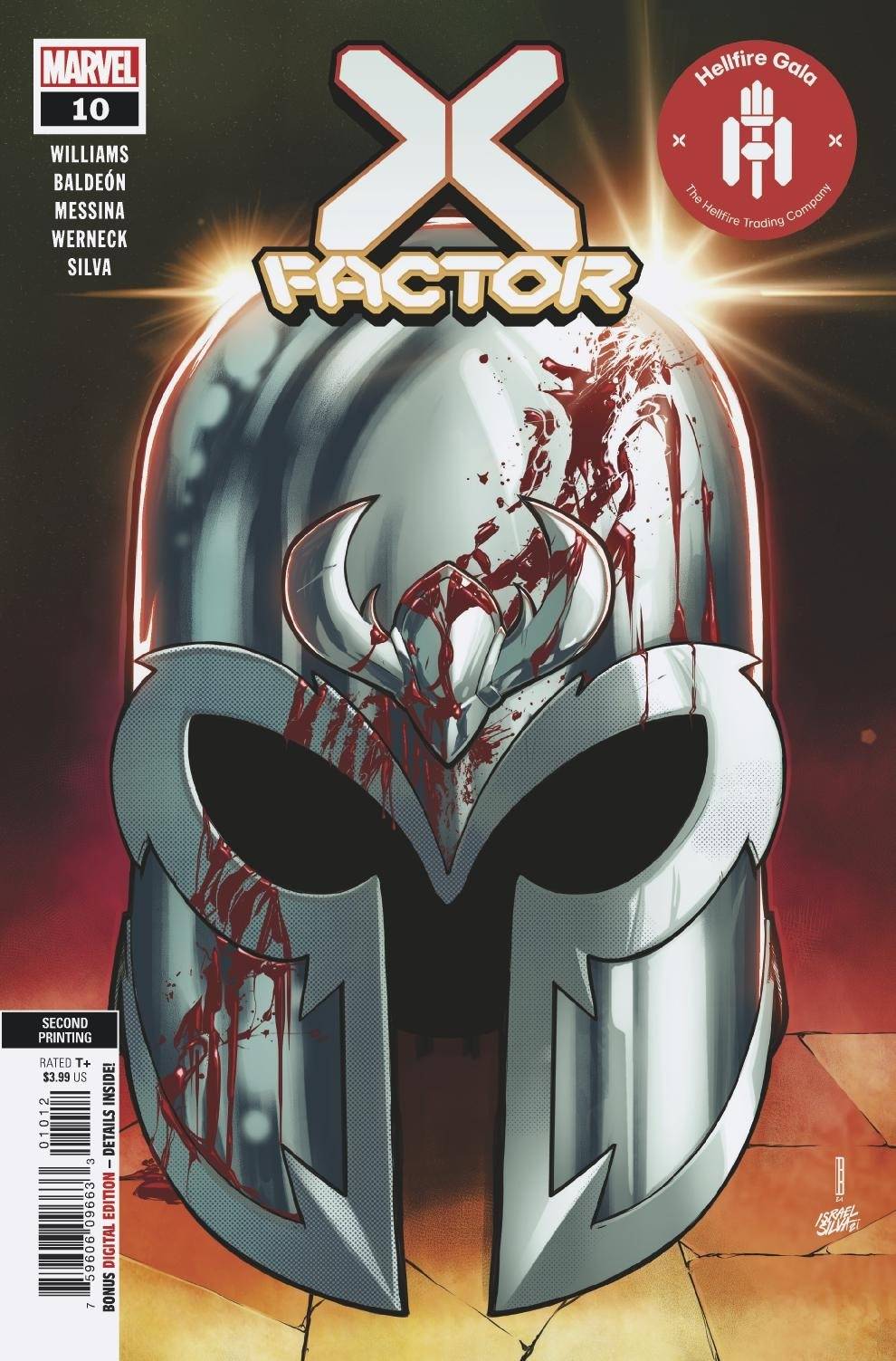 X-Factor #10 2nd Printing Baldeon Gala Var (07/28/2021) - State of Comics