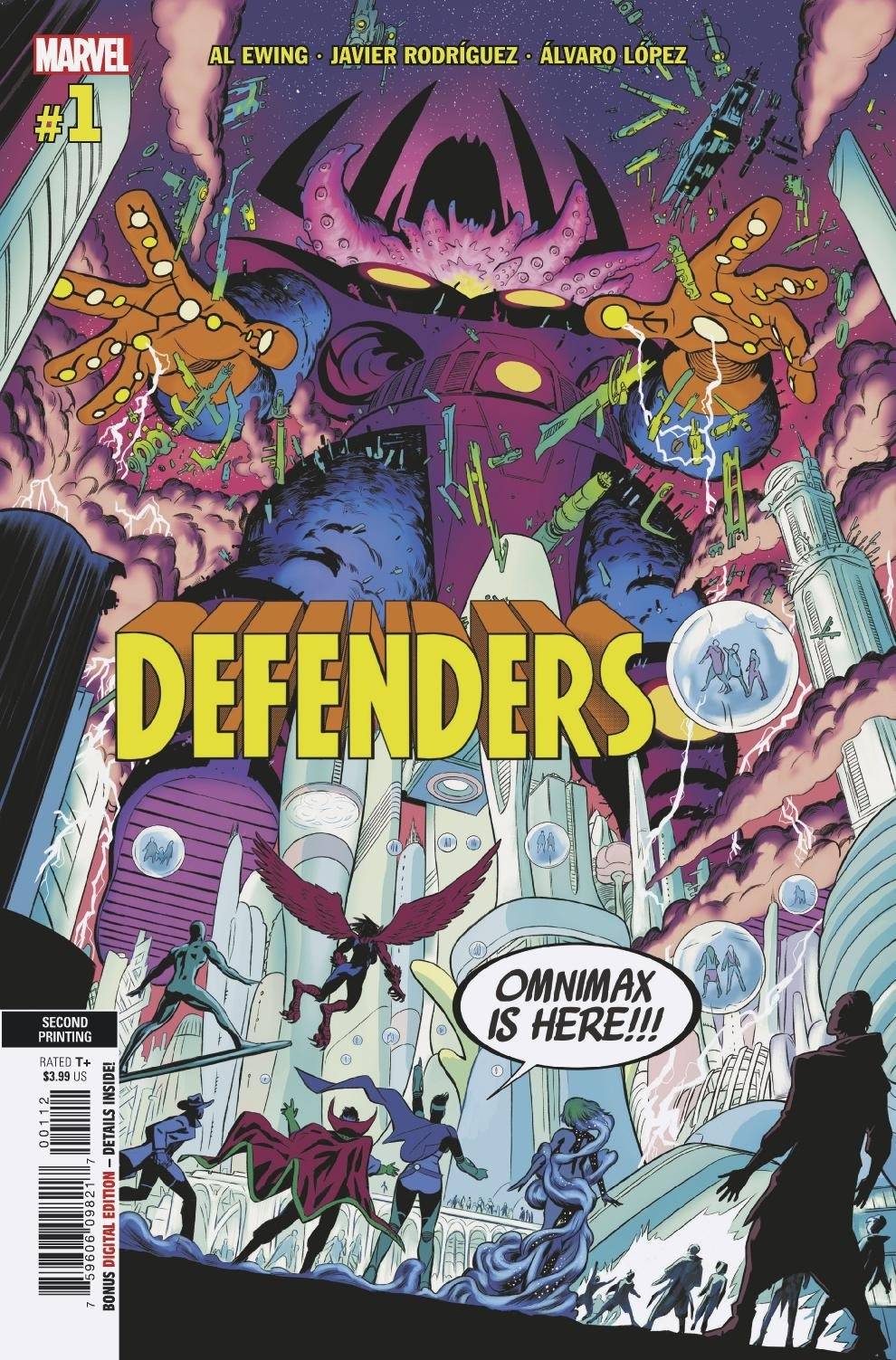 Defenders #1 2nd Ptg (09/22/2021) - State of Comics