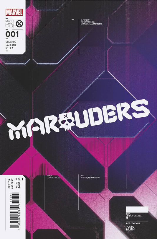 Marauders #1 Muller Design Var (03/30/2022) - State of Comics