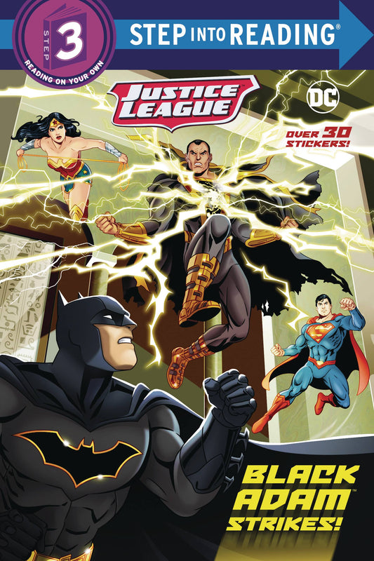Justice League Black Adam Strike Step Into Reading Sc (C: 1- (05/04/2022) - State of Comics