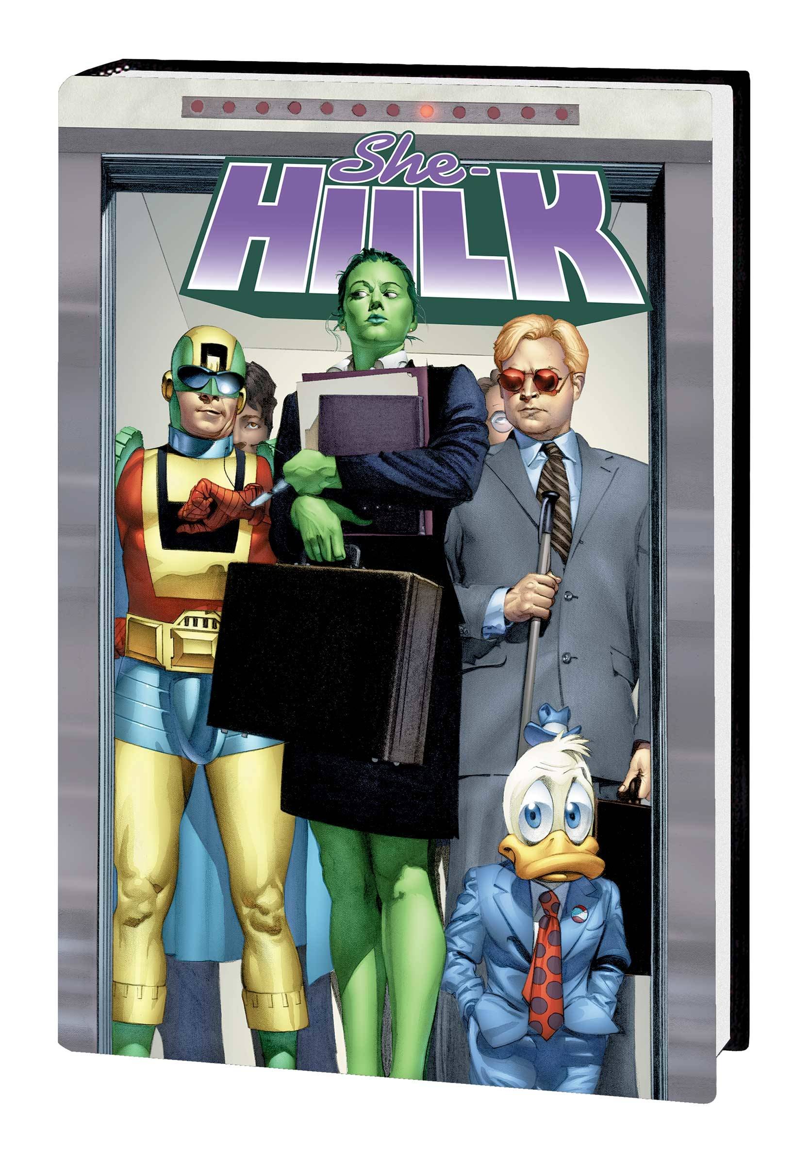 She-Hulk By Dan Slott Omnibus Hc Mayhew Dm Var New Ptg (09/21/2022) - State of Comics