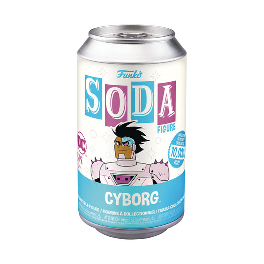 Teen Titans Go Cyborg Soda Figure - State of Comics