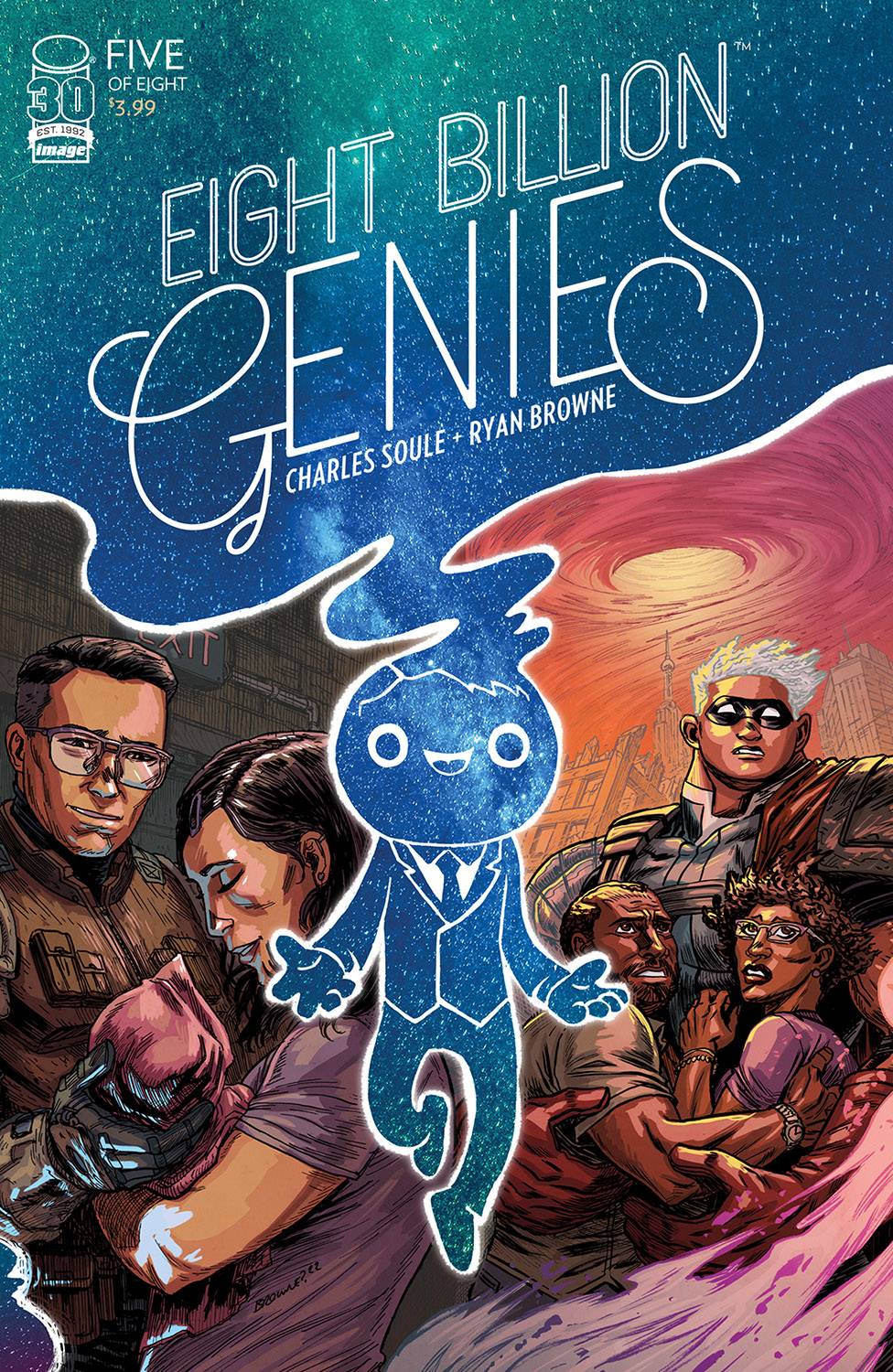 Eight Billion Genies #5 (Of 8) Cvr A Browne (Mr) - State of Comics