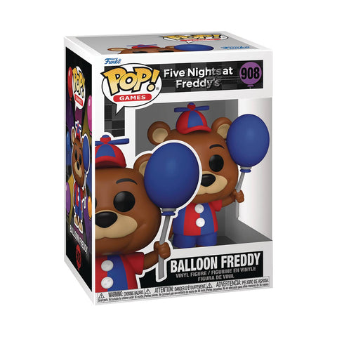 Five Nights at Freddy's Balloon Freddy Pop! Vinyl Figure - State of Comics