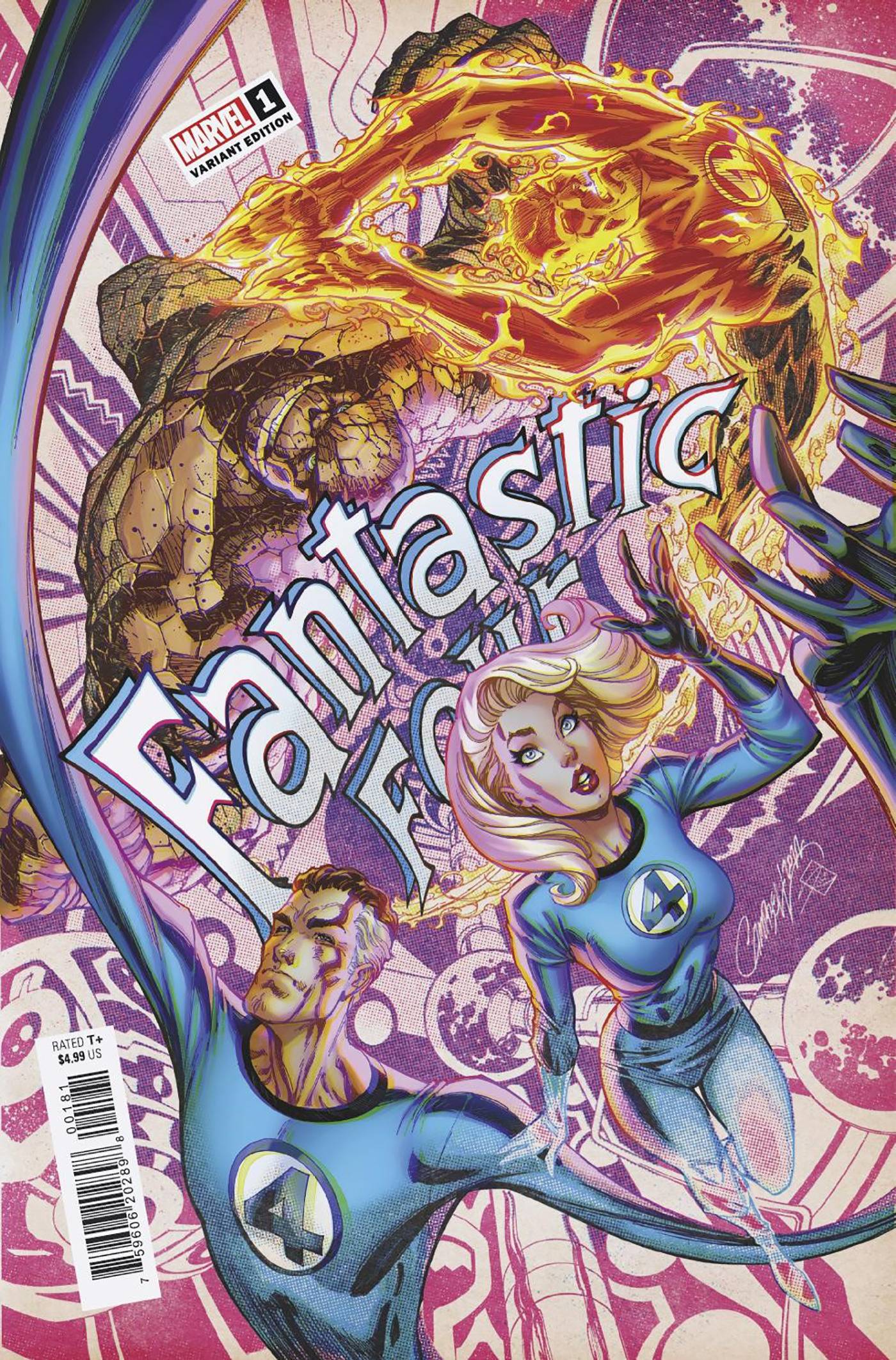Fantastic Four #1 Js Campbell Anniversary Var - State of Comics