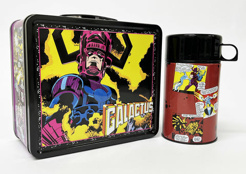 Tin Titans Marvel Galactus PX Lunchbox & Thermos - State of Comics