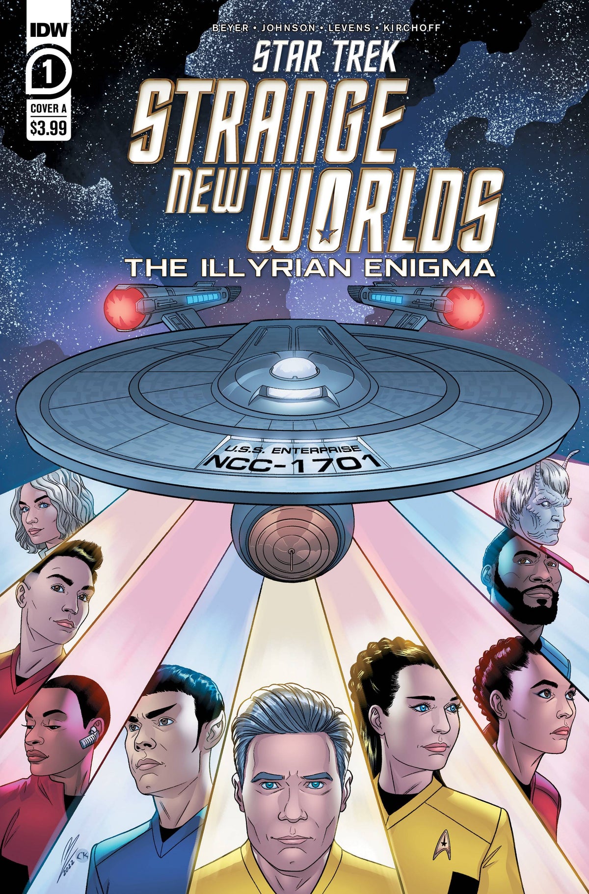 Star Trek Snw Illyrian Enigma #1 Cvr A Levens - State of Comics