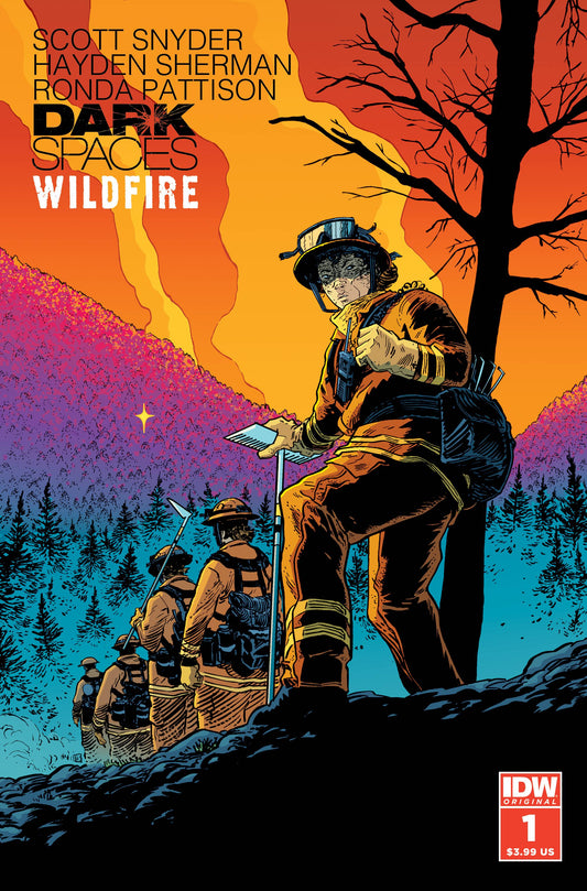 Dark Spaces Wildfire #1 2nd Ptg Cvr A Sherman Var - State of Comics
