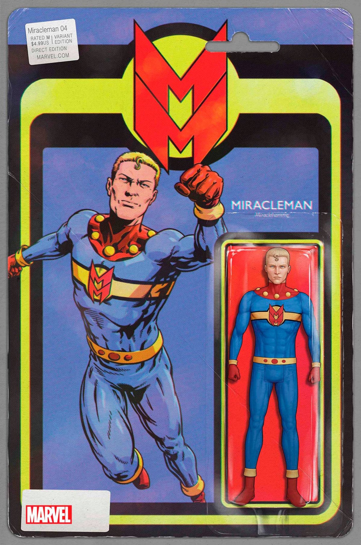 Miracleman Silver Age #4 Christopher Action Figure Var - State of Comics