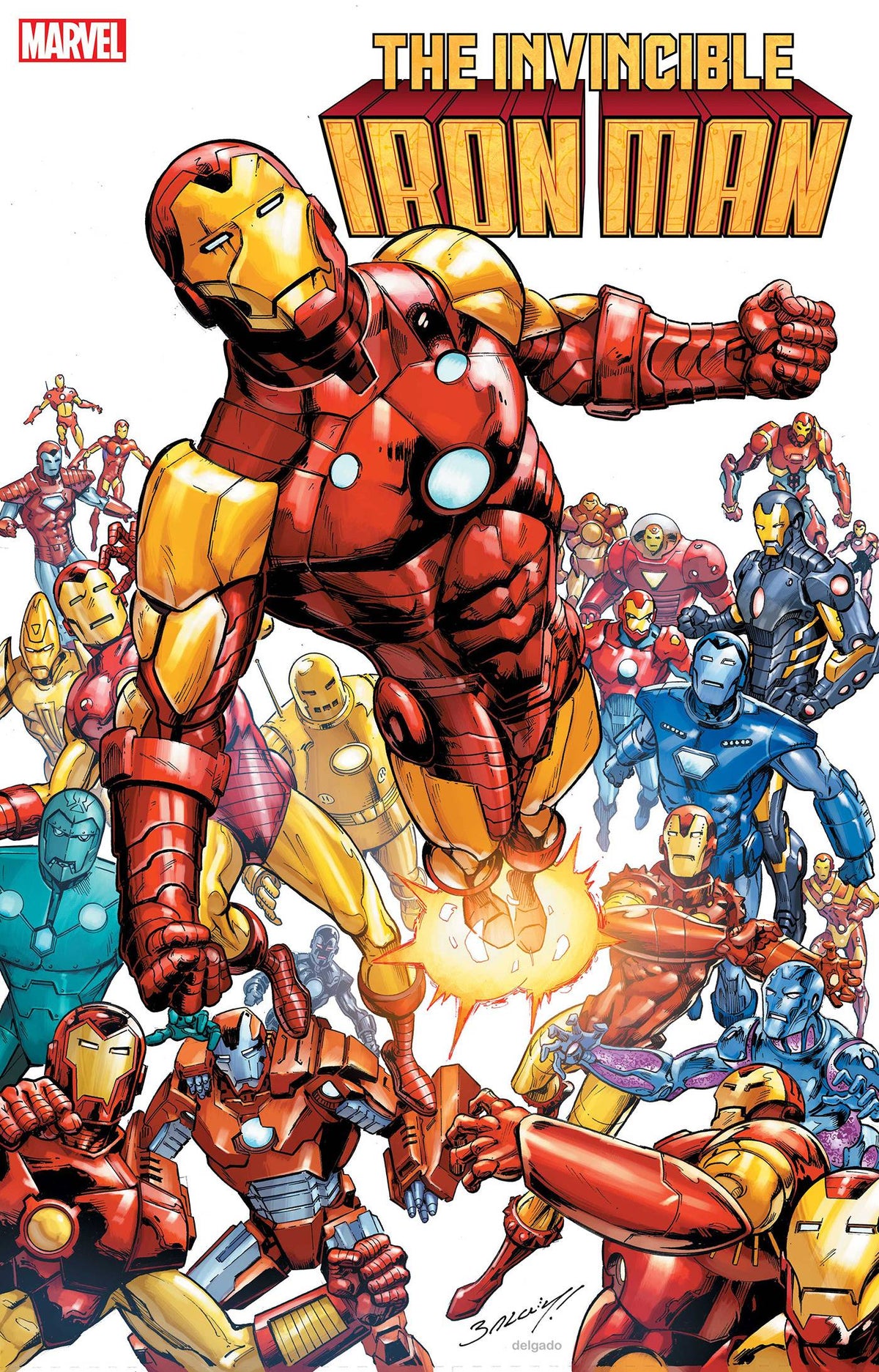 Invincible Iron Man #1 2nd Ptg Var - State of Comics