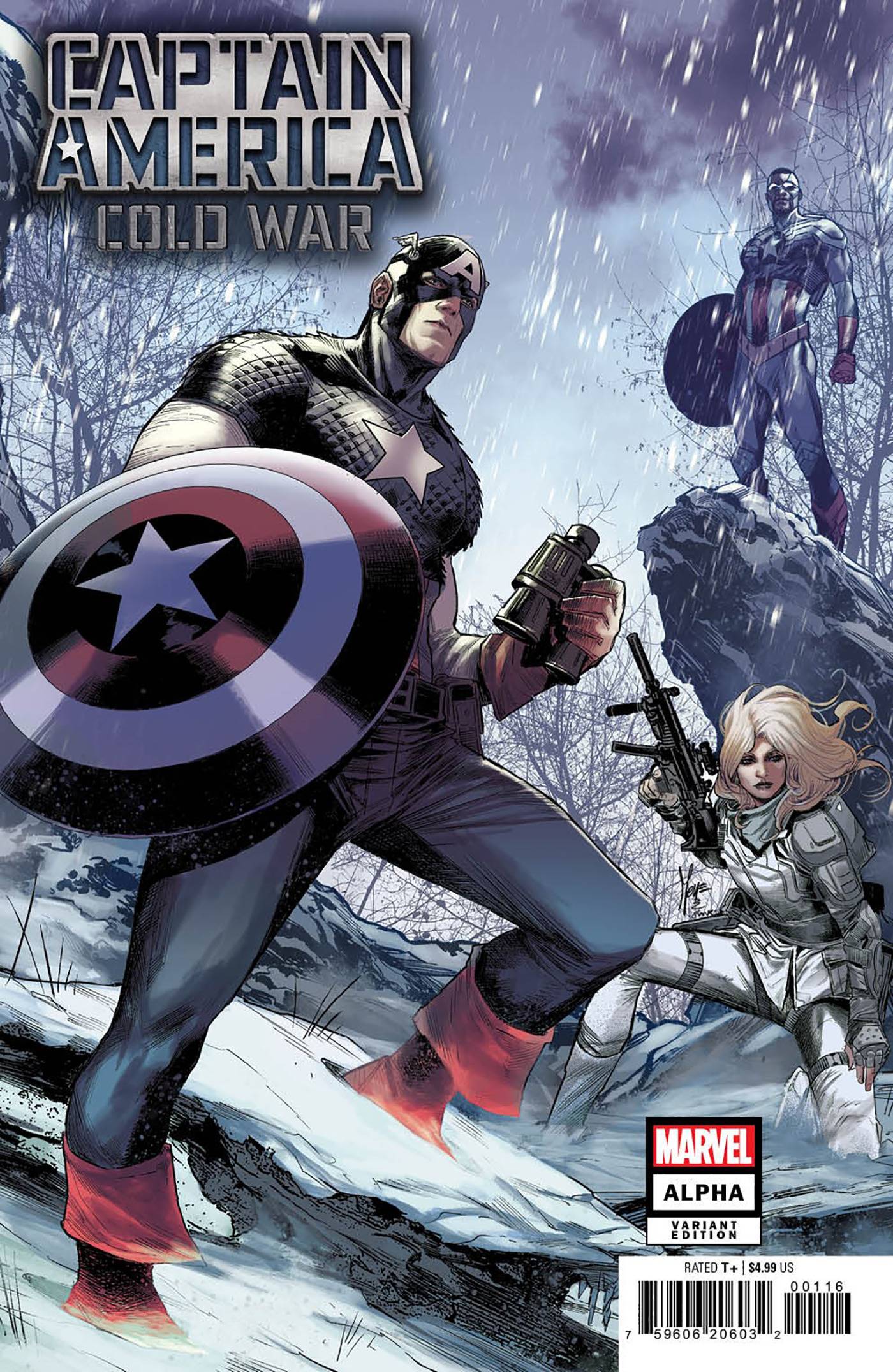Captain America Cold War Alpha #1 25 Copy Inc Checchetto Var - State of Comics