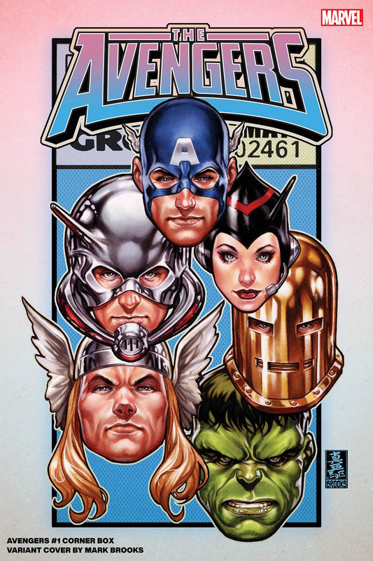Avengers #1 Brooks Corner Box Var - State of Comics