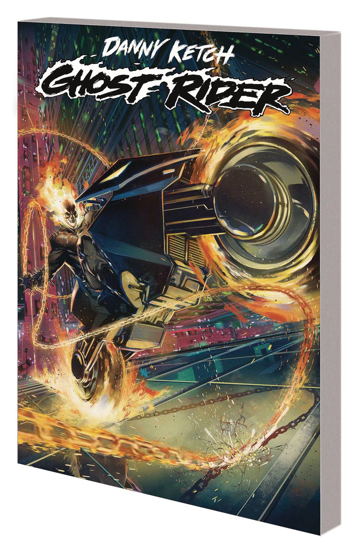 Danny Ketch Ghost Rider Blood & Vengeance Tp - Stateofcomics.com