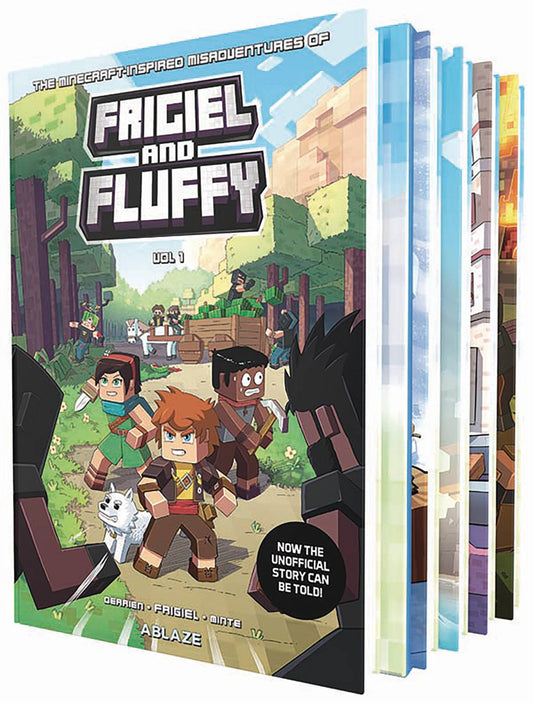Minecraft Misadv Of Frigiel & Fluffy Vol 1-5 Box Set (C: 0-1
