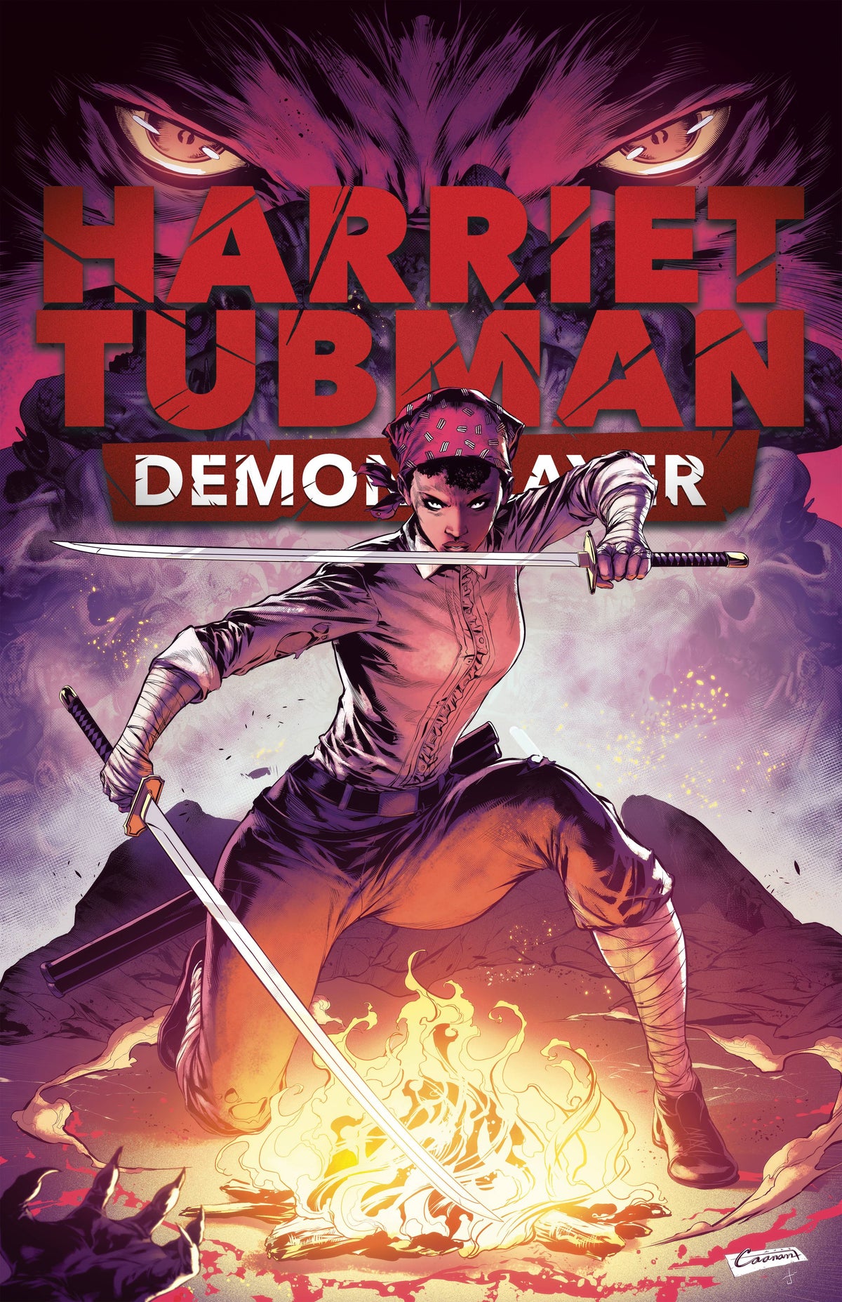 Harriet Tubman Demon Slayer #3 Cvr A White (Mr) - Stateofcomics.com