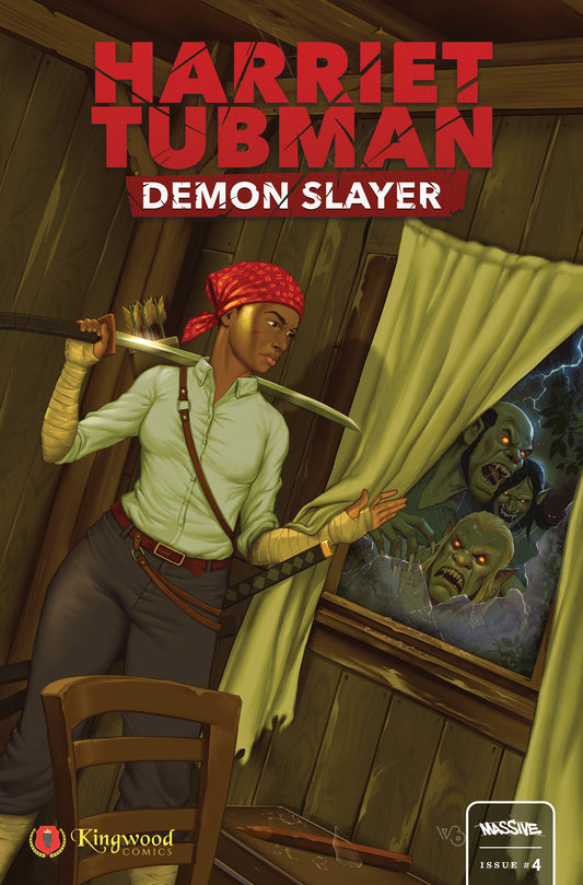 Harriet Tubman Demon Slayer #3 Cvr B Barna Evil Dead Homage - Stateofcomics.com
