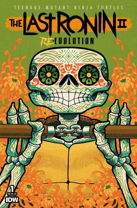 Tmnt The Last Ronin Ii Re Evolution #1 Cvr E Dia De Los Muer - Stateofcomics.com