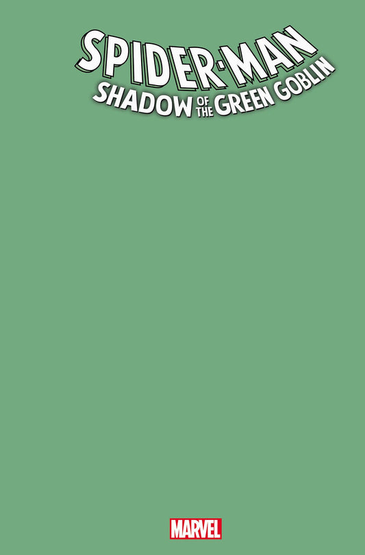 Spider-Man Shadow Of Green Goblin #1 Green Blank Cvr Var - State of Comics