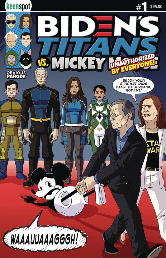 Bidens Titans Vs Mickey Mouse (Unauth) #1 Cvr E E Ticket