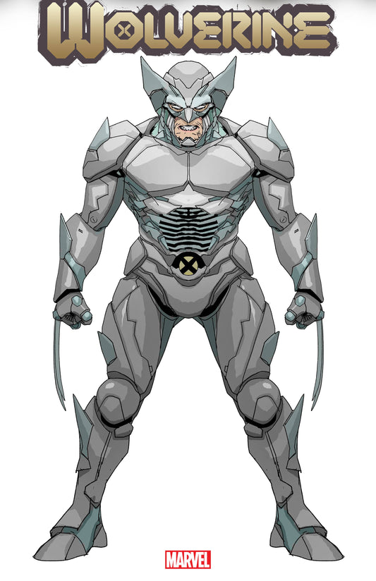 Wolverine #49 Leinil Yu Adamantium Armor Design Var