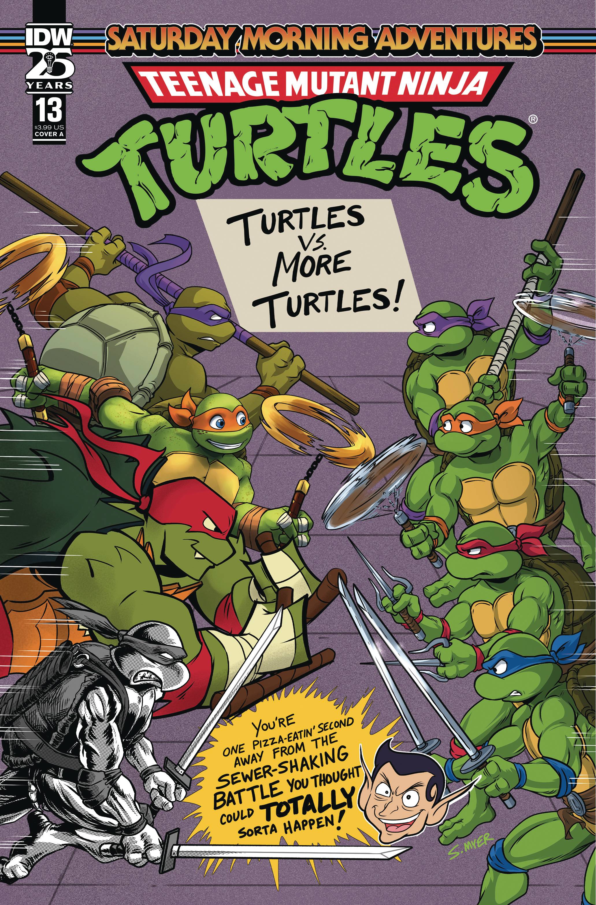 Tmnt Saturday Morning Adv 2023 #13 Cvr A Myer