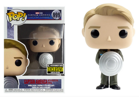 Captain America with Prototype Shield Pop! Vinyl Figure - Entertainment Earth Exclusive - State of Comics
